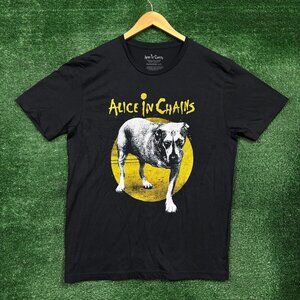 Alice In Chains Self Titled Album Rock Band T-Shirt Size Large